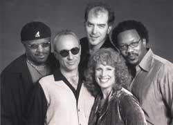 B & W Photo - Pamela Rose and her Blue Five